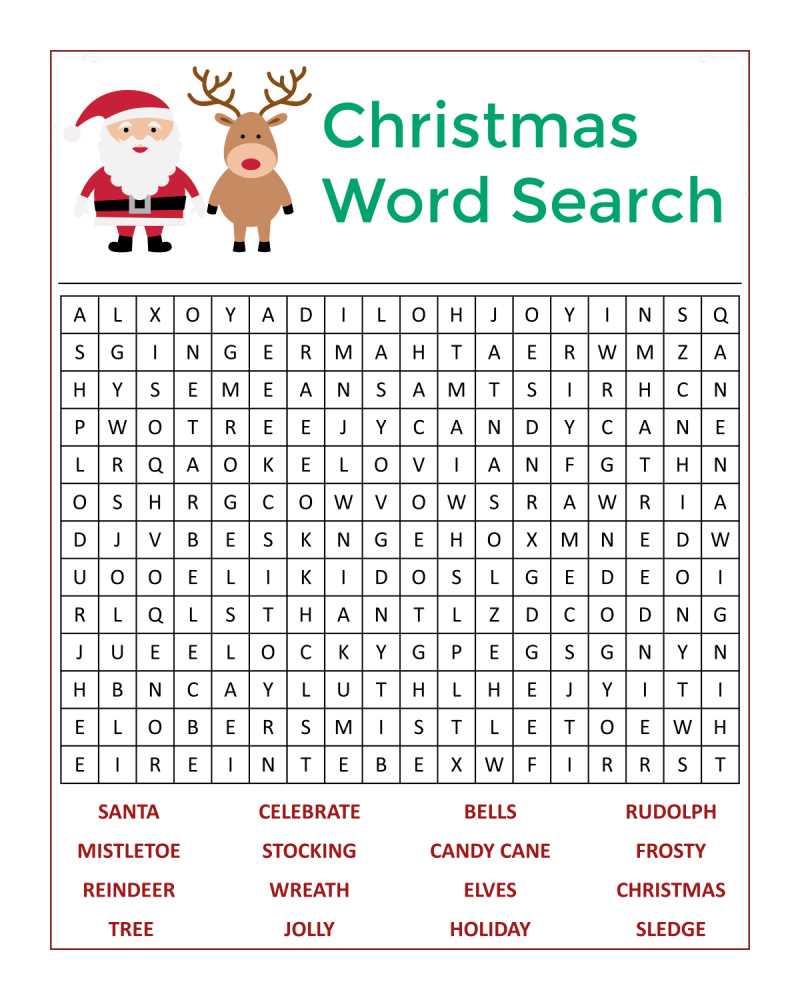 holiday word puzzles printables holiday word puzzles printables