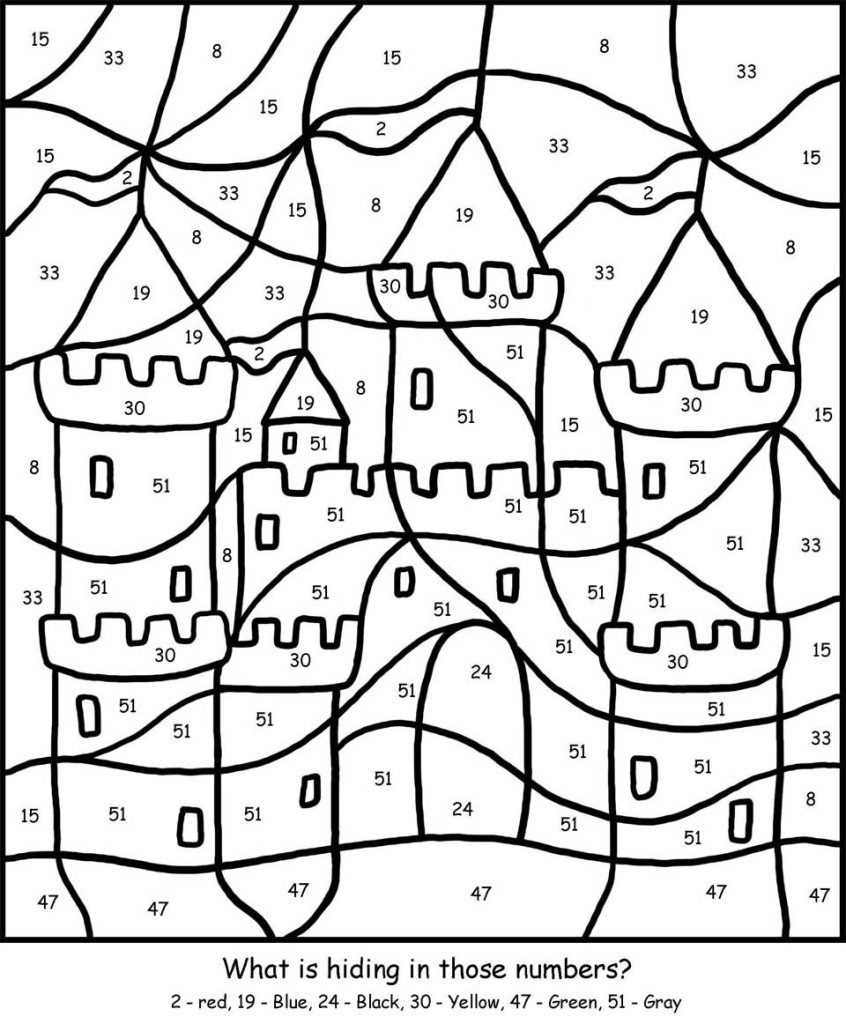 printable number coloring printable number coloring