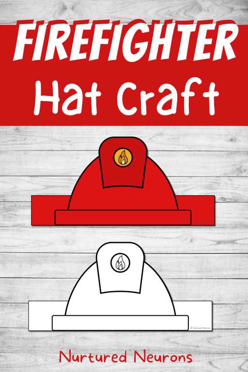free printable fireman hat template free printable fireman hat template