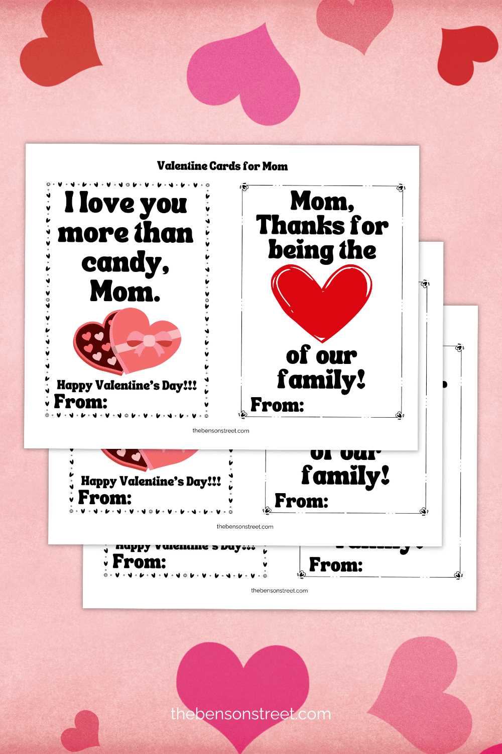 valentines card printable valentines card printable