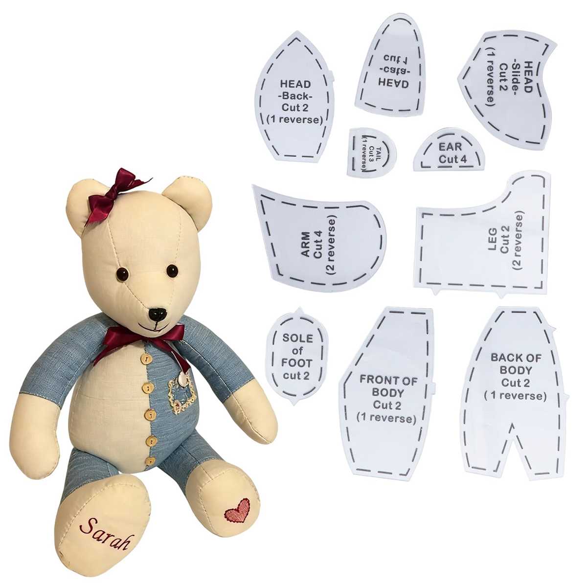 teddy bear printable template teddy bear printable template