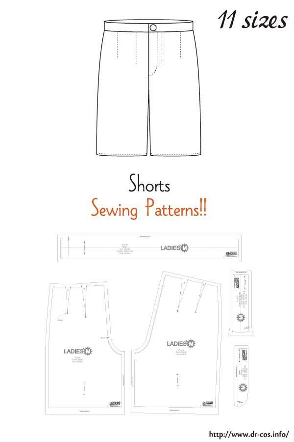 template printable shorts pattern template printable shorts pattern