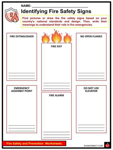 printable fire safety worksheets printable fire safety worksheets