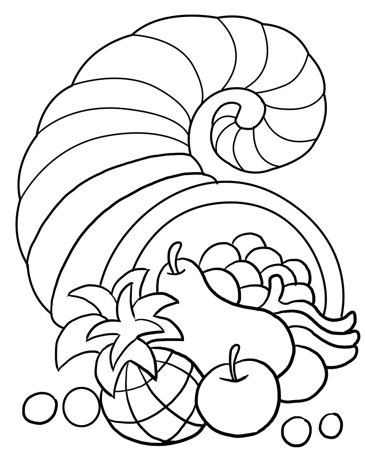 thanksgiving coloring printable pages