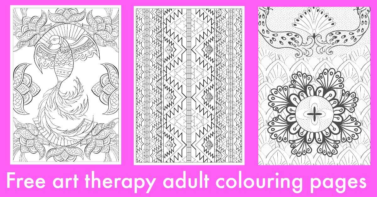 therapeutic coloring pages printable