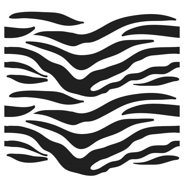 tiger stripe printable stencil
