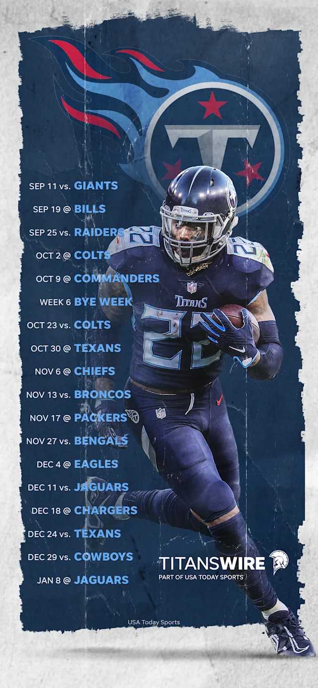titans schedule printable titans schedule printable