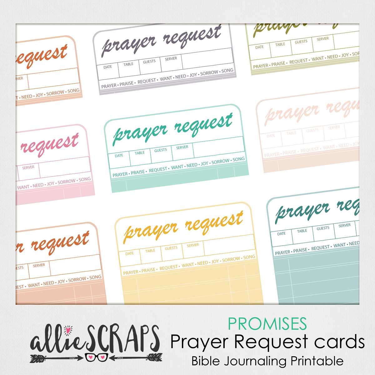 printable prayer request cards