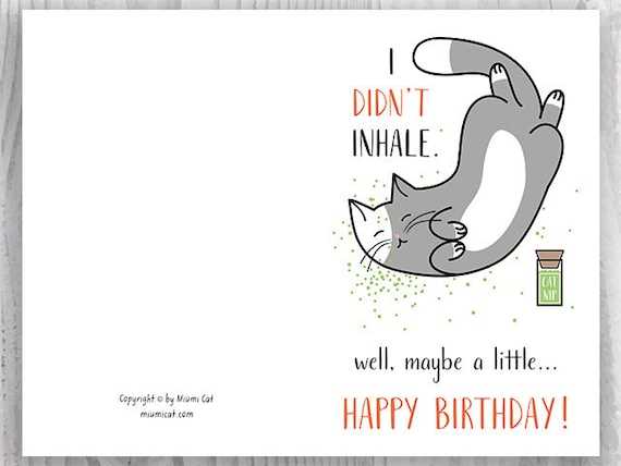 printable cat birthday cards printable cat birthday cards