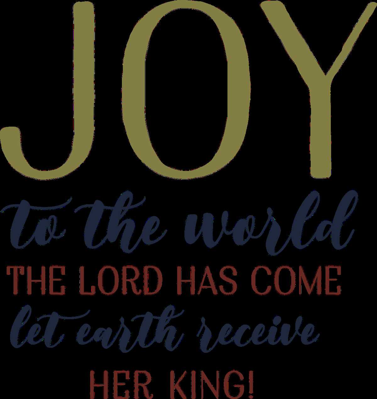 printable words to joy to the world