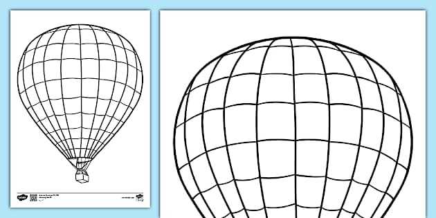 air balloon printable