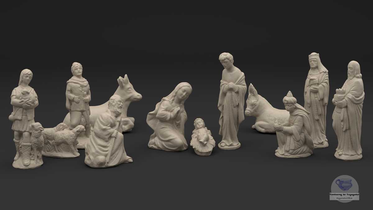 free printable 3d nativity scene
