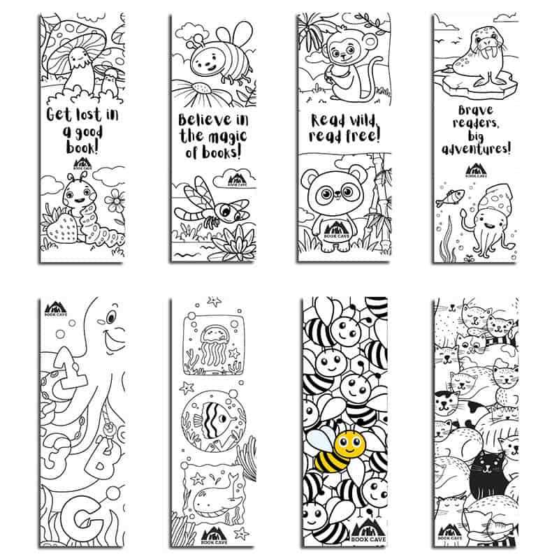 printable bookmarks for kids