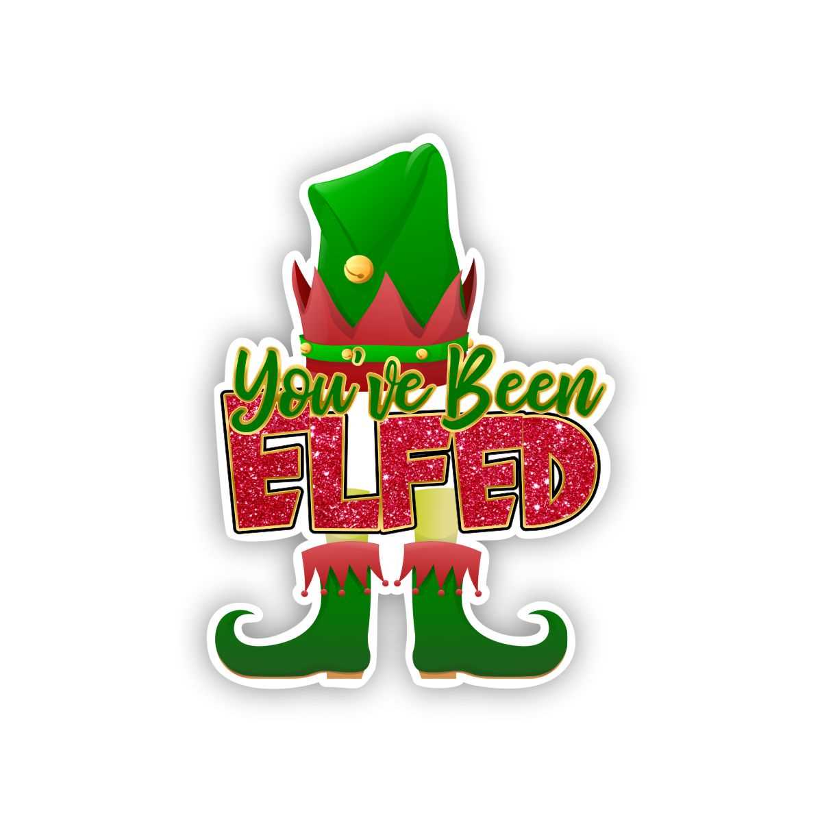 youve been elfed printable