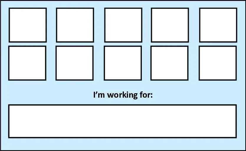 token board printables token board printables