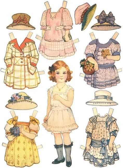 vintage paper dolls printable