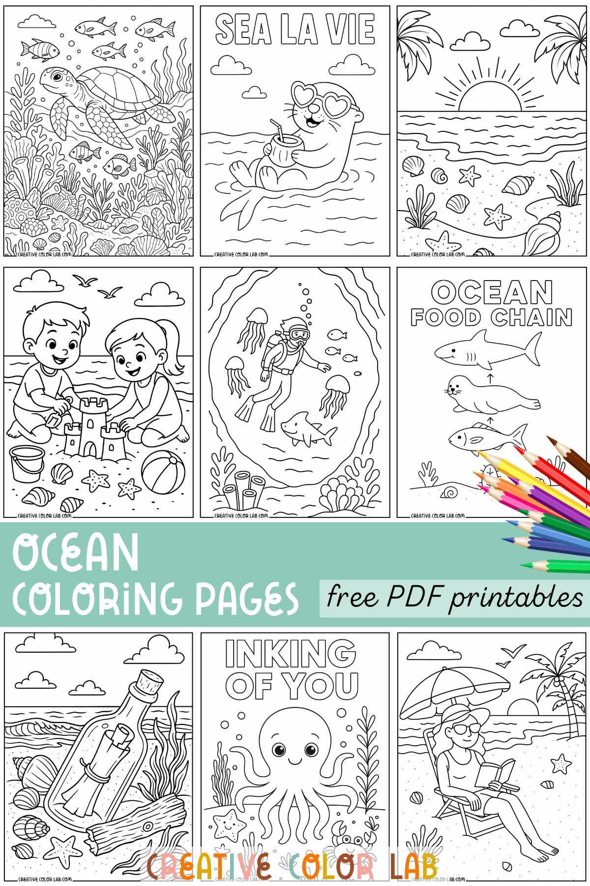 free ocean printables