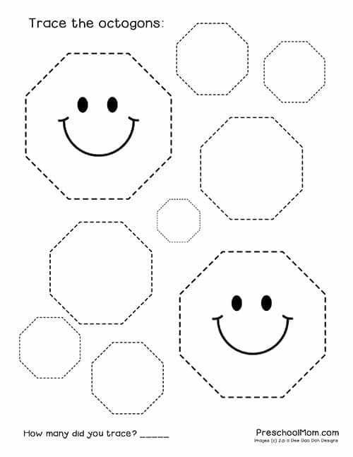 tracing shapes printables tracing shapes printables