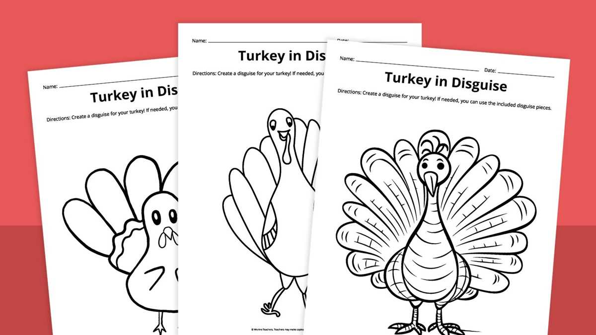 turkey templates free printables