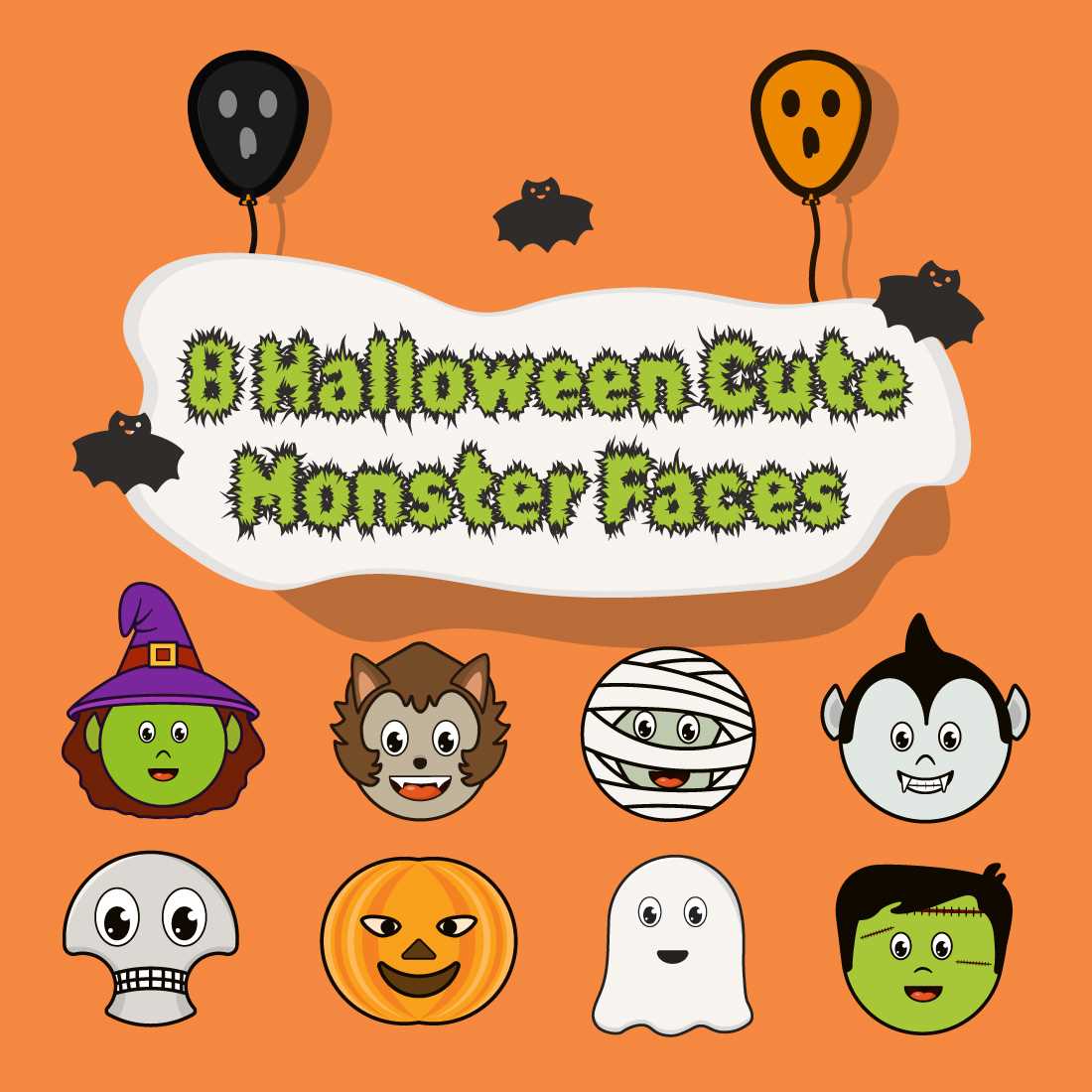 printable monster faces printable monster faces