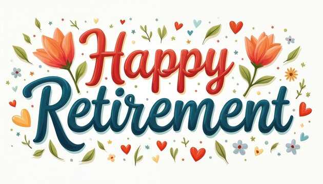 free printable happy retirement signs