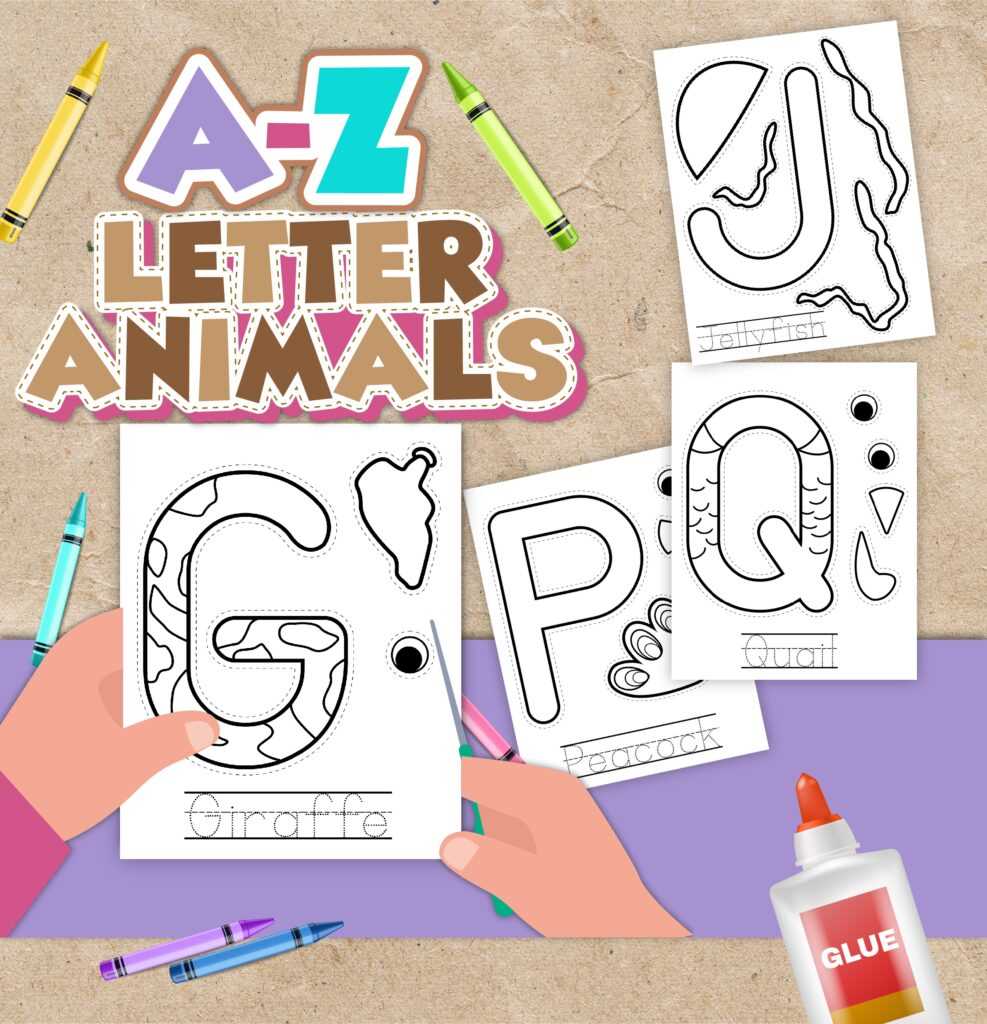 alphabet letters animals printable alphabet letters animals printable