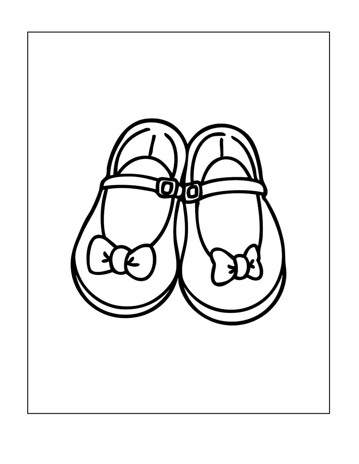 printable coloring pages shoes