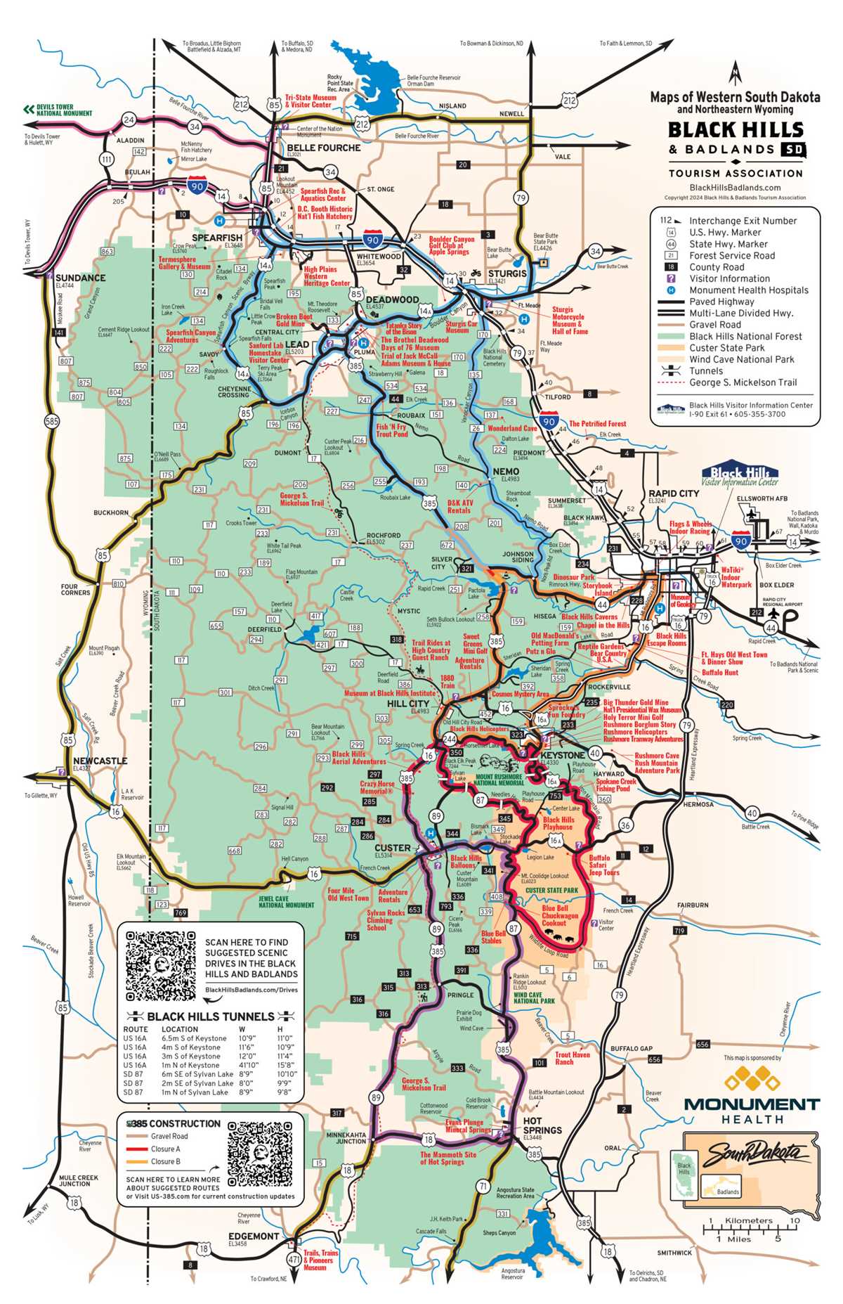 printable map of south dakota printable map of south dakota