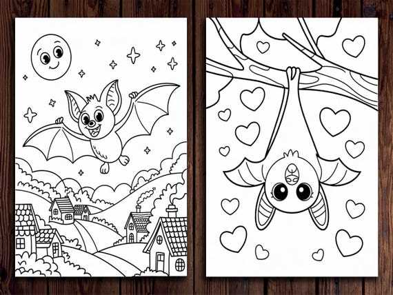 bat printable coloring pages bat printable coloring pages