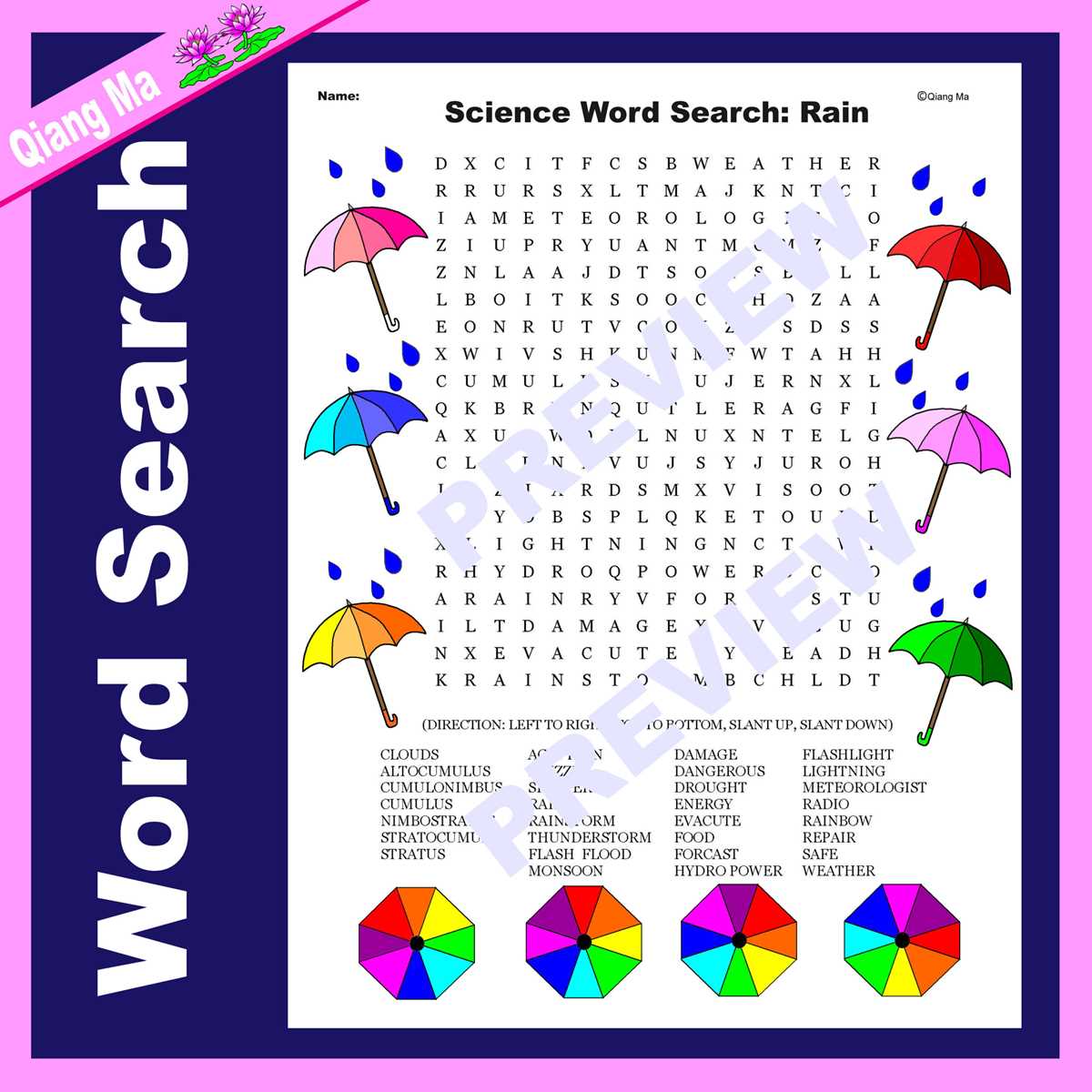 printable science word search printable science word search