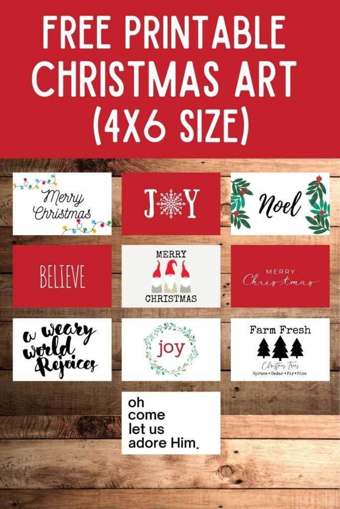 free christmas wall art printables free christmas wall art printables