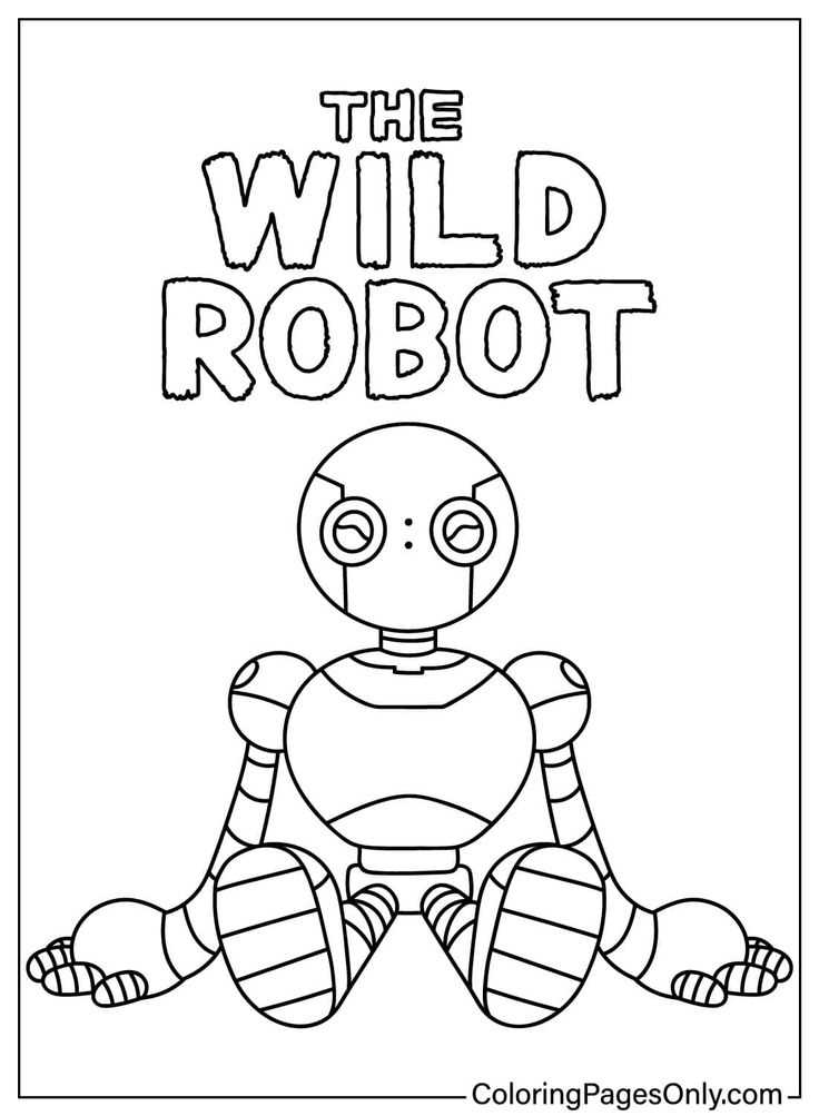 free printable coloring pages robots
