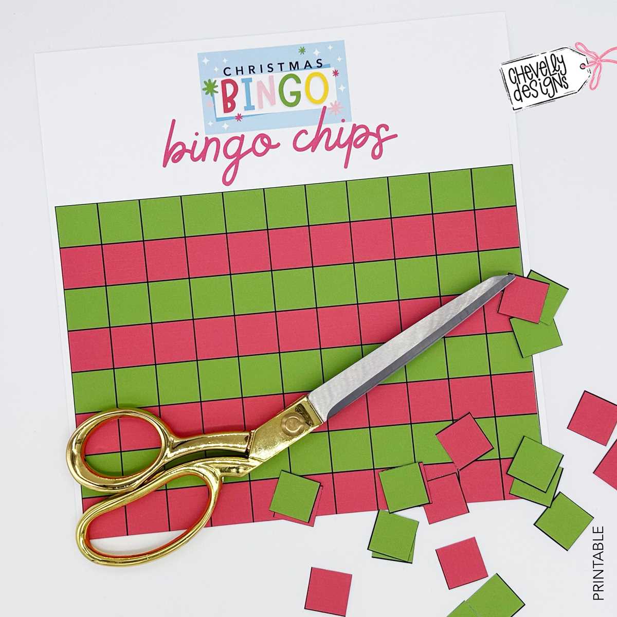 bingo chips printable