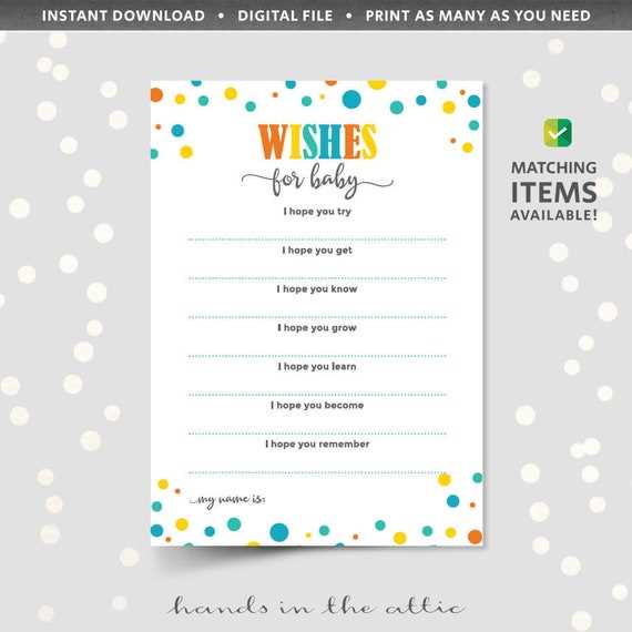 5 wishes document printable 5 wishes document printable