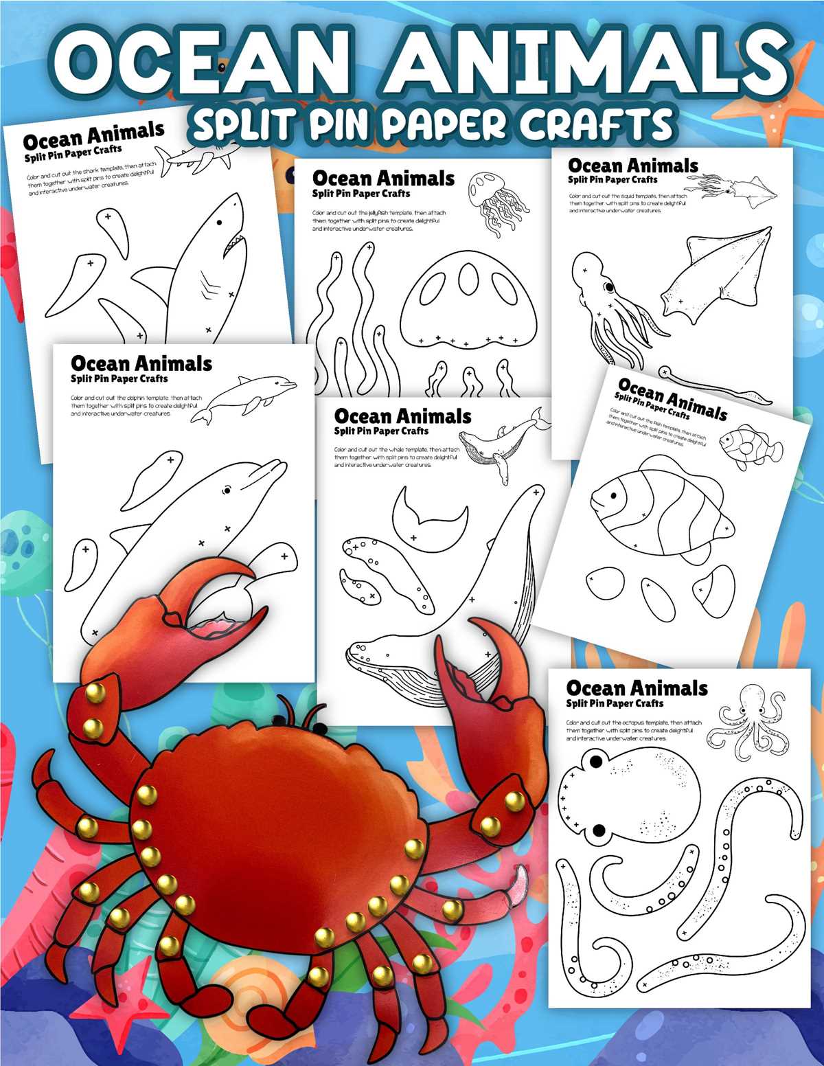 printable images of sea creatures