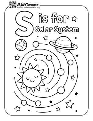 planets printable coloring pages
