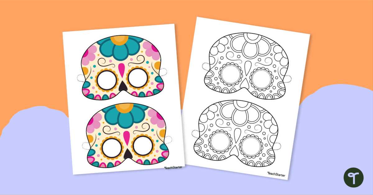free day of the dead printables