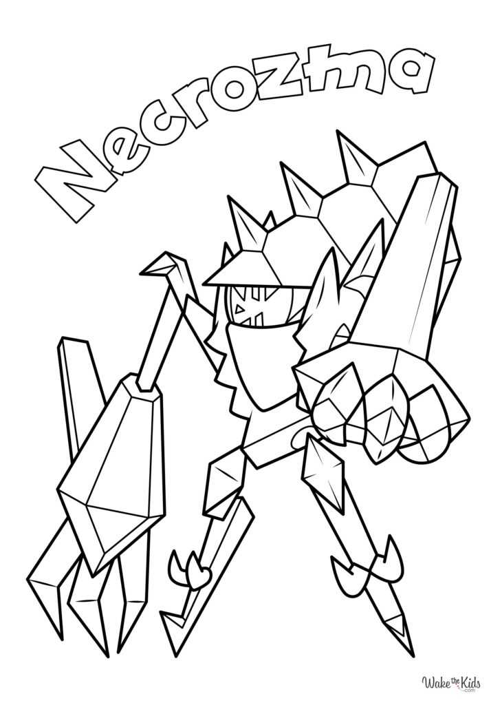 printable legendary pokemon coloring pages