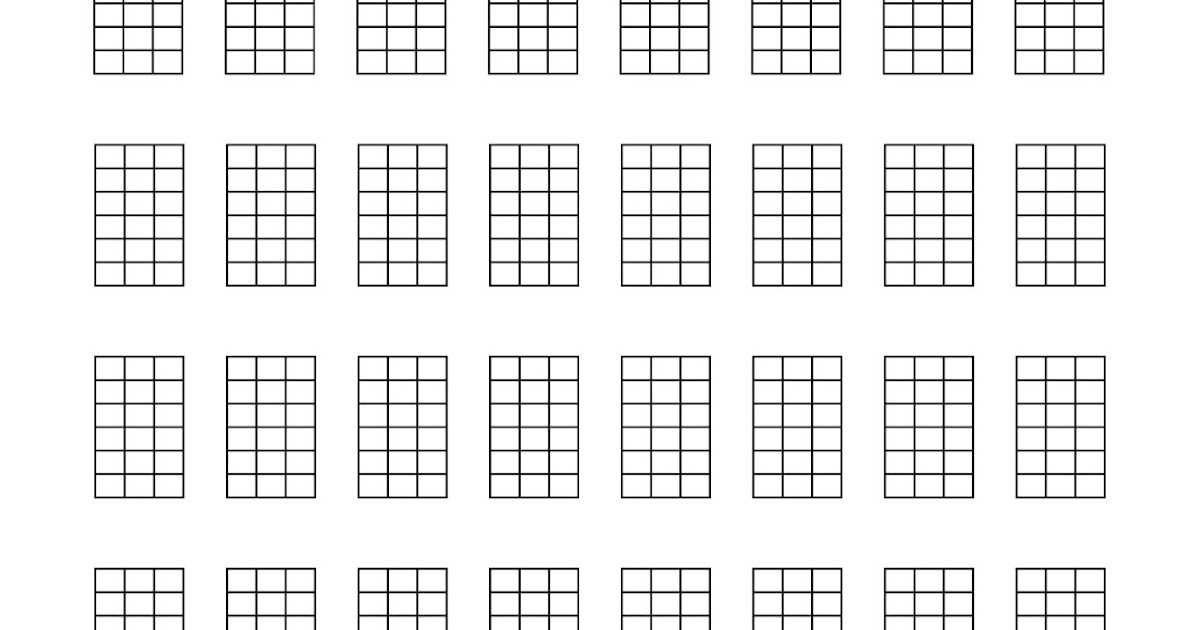 ukulele chord chart printable ukulele chord chart printable