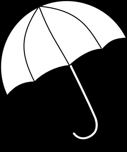 umbrella template printable free umbrella template printable free