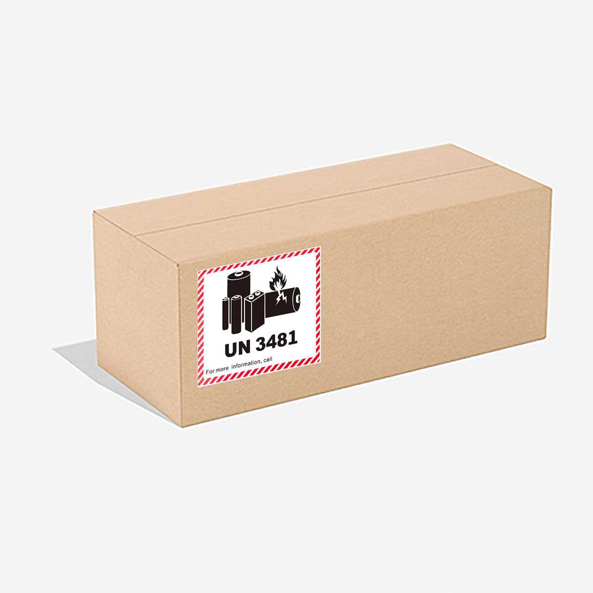 un 3481 label printable