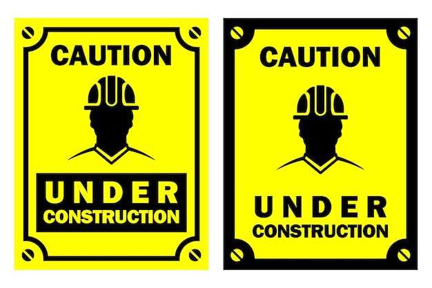 under construction sign printable under construction sign printable