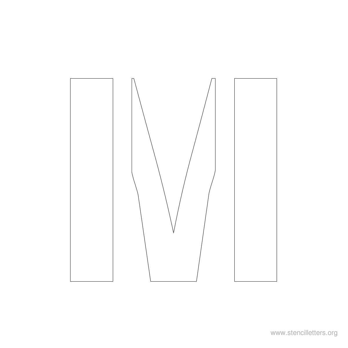 letter m template free printable letter m template free printable
