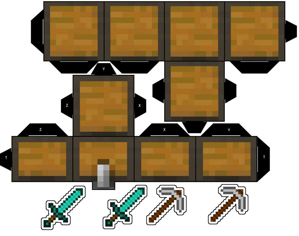 minecraft crafts printable minecraft crafts printable