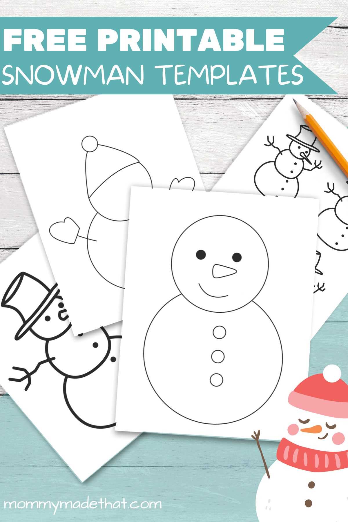snowman stencil printable snowman stencil printable