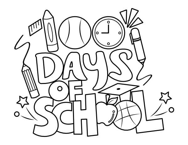 100 days of school printables 100 days of school printables