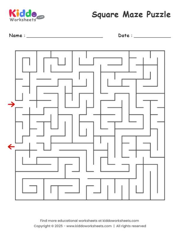 puzzle maze printable puzzle maze printable