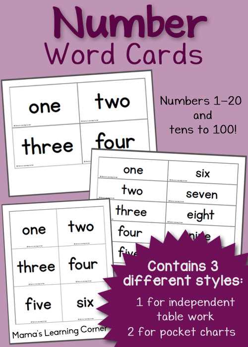 number cards printable number cards printable