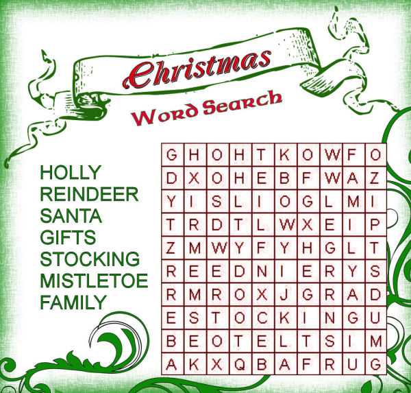 free christmas printable word searches free christmas printable word searches