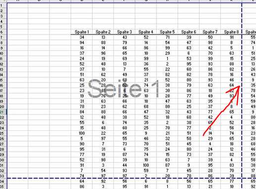 how to set printable area in google sheets